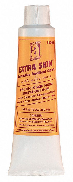Anti-Seize 58008 Protective Hand Cream, Tube, 8 oz, Cream, Aloe, Hypoallergenic, Hypoallergenic