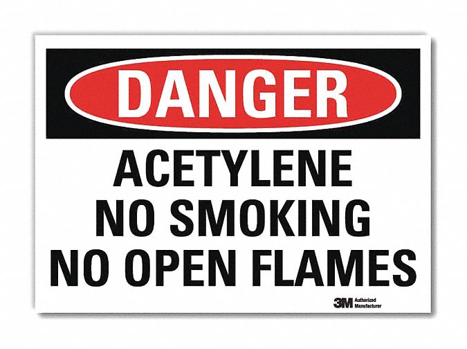 Lyle U3-1084-RD_14X10 Danger Sign, Reflective Sheeting, Adhesive Sign Mounting, 10 in x 14 in Nominal Sign Size, Danger