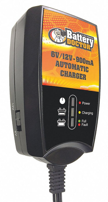 Battery Doctor 20026 Battery Charger, Charging/Maintaining, Auto, Float, 12 ft Cable Lg
