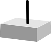 McMaster 3383T432 Flat - Eye Web Sling, 3" Wide, 7500 lbs. Choker Capacity, Nylon Fabric, 10 Ft - KVM Tools Inc.KV3383T432