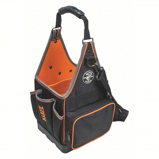 Klein 554158 - 14 Tool Tote Ballistic Nylon, Black, 11 Outside Pockets, 9 Inside Pockets - KVM Tools Inc.KV35HU76