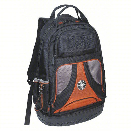 Klein 55421BP - 14 Tool Backpack 4 Outside Pockets, 35 Inside Pockets, 14 1/2 in Overall Wd, Black - KVM Tools Inc.KV35HU81