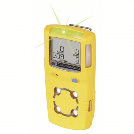 Honeywell MCXL-XWHM-Y-NA Multi-Gas Detector IP68, MicroClip, Sampling Pump, CO/H2S/O2, BW, 2 yr - KVM Tools Inc.KV35HY04