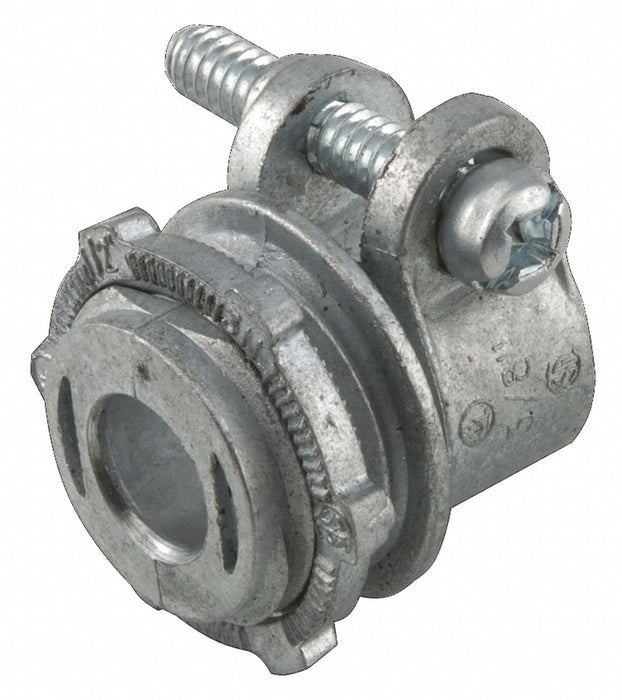 Raco 2192 Straight Squeeze-Clamp Connector