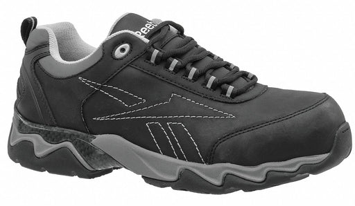 Reebok RB1062 Athletic Shoe, Men's, Size 10, W, Black, Composite Toe Cap, Removable Insole