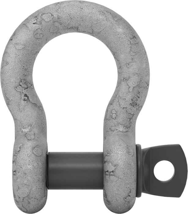 McMaster 3663T51 Galvanized Alloy Steel Anchor Shackle, Screw Pin, for Lifting, 3/8" Thick, 4,000 lb Capacity