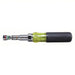 Klein 32807MAG Hollow Round Shank Multi BitNut Driver 9 1/2 in Overall Lg, 4 in Bolt Clearance, SAE - KVM Tools Inc.KV369X63