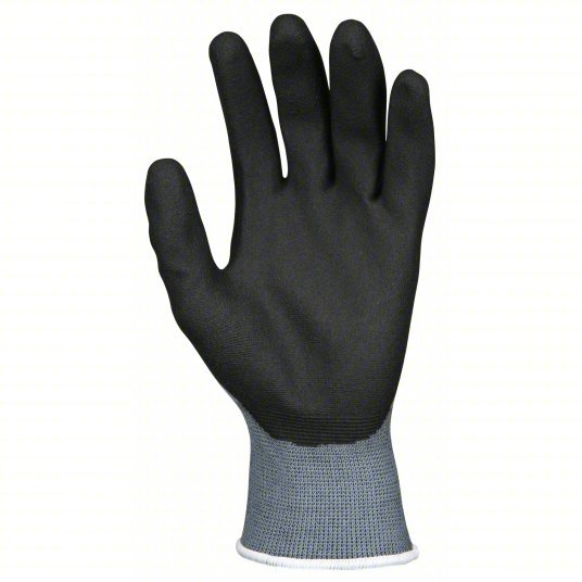 MCR Safety 9699XL Coated Gloves XL (10), Sandy, PVC, Palm, Dipped, ANSI Abrasion Level 4, Black, 1 PR - KVM Tools Inc.KV36H999
