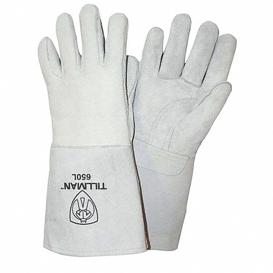 Tillman 650-XL Stick Welding Gloves, Cowhide Palm, XL, PK12