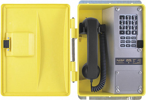 Guardian WRT-20-HD Telephone, WRT-20-HD, Volume Control, Outdoor, 1 Lines, Wall, Plastic, NEMA 3R