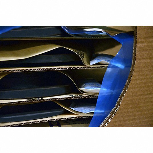 Armor Shield D2UCT Desiccant 3 in Wd, 6 in Lg, 1.67 cu ft Area Protected, 2 oz Desiccant Bag Size, Pail, 150 PK - KVM Tools Inc.KV36LP61