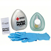 First Aid Only 363705 Pocket Mask 1 People Served, Adult, Disposable, Clamshell Case Type PK10 - KVM Tools Inc.KV36M338