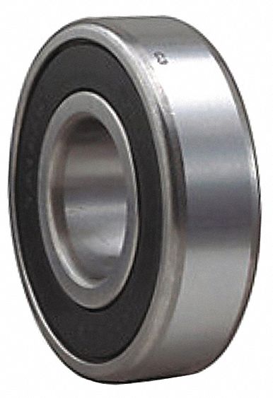 SKF 6015 2RS JEM Radial Ball Bearing, 6015, Dbl Sealed, Contact Seal, 75 mm Bore, 115 mm OD, 20 mm Wd