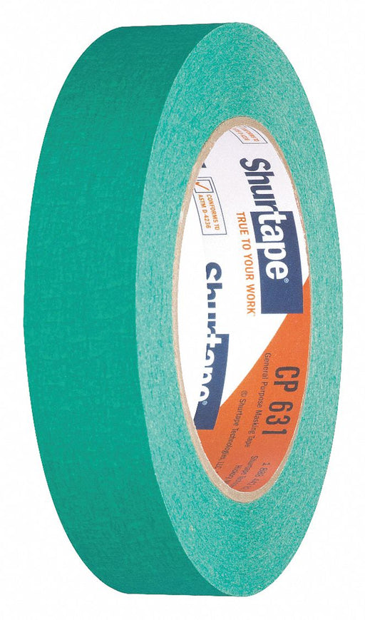 Shurtape CP 631 Masking Tape Green PK36