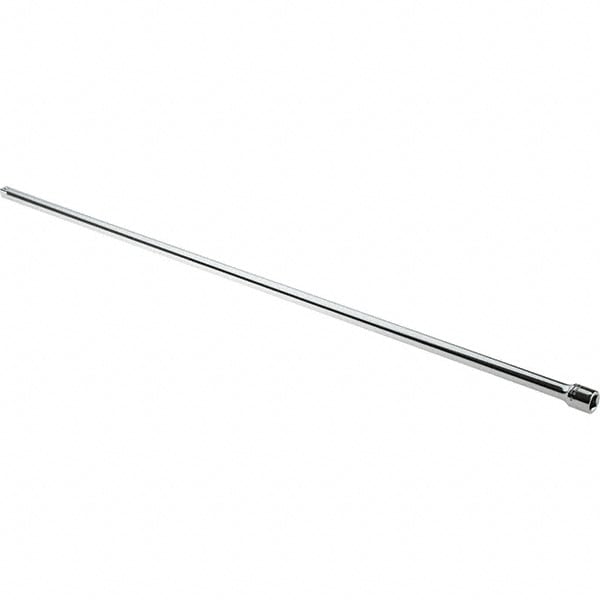 Proto J5465 Socket Extension 1/2 in Input Drive Size, 1/2 in Output Drive Size, 36 in Overall Lg, Chrome