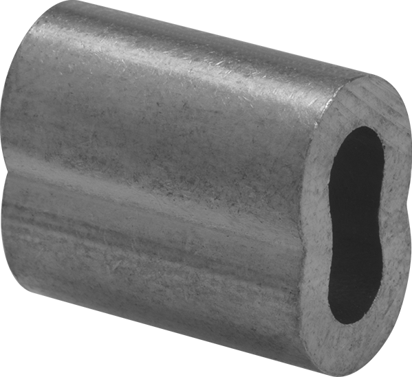 McMaster 3883T47 Wire Rope Compression Sleeve (For Lifting), Tin-Plate ...