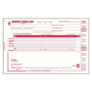 JJ Keller 8526 Driver's Daily Log Book, Carbonless, English, 2 - Ply, 31 Forms, Book - KVM Tools Inc.KV38D328