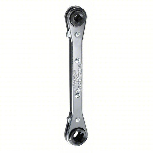 Yellow Jacket 60613 Box End Wrench Chrome, 3/16 in_1/4 in_5/16 in_3/8 in Head Size, 5 1/2 in Overall Lg - KVM Tools Inc.KV38D897