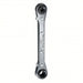 Yellow Jacket 60613 Box End Wrench Chrome, 3/16 in_1/4 in_5/16 in_3/8 in Head Size, 5 1/2 in Overall Lg - KVM Tools Inc.KV38D897