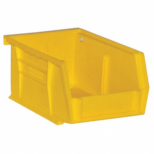 Durham PB30210 - 21 Hang and Stack Bin 4 in x 3 in, Yellow PK24 - KVM Tools Inc.KV38G140