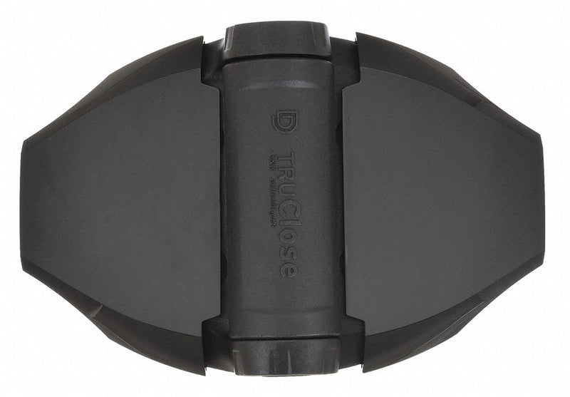 TruClose TCA3S3BT Spring Gate Hinge for Plastic/Wood Black Matte