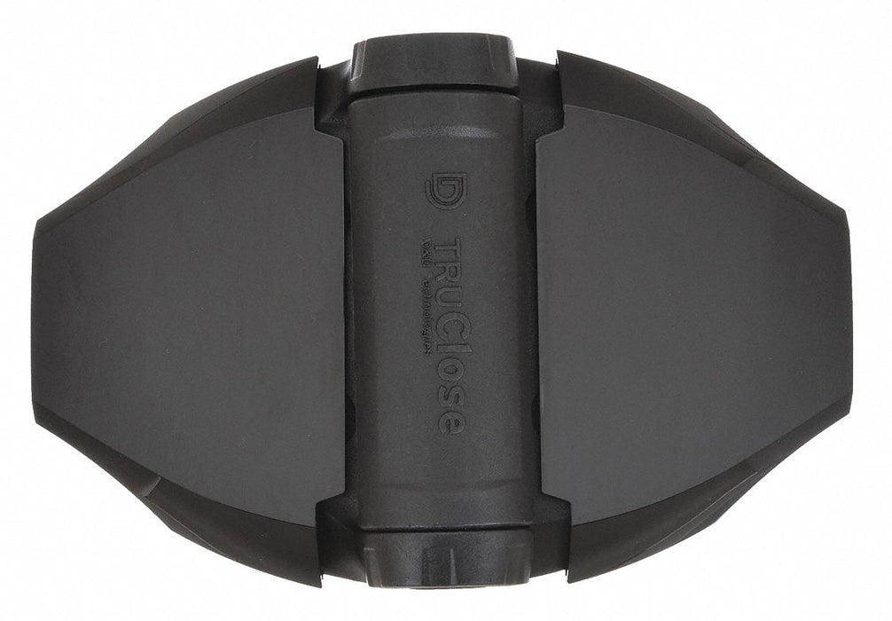 TruClose TCA3S3BT Spring Gate Hinge for Plastic/Wood Black Matte