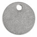 KVM Tools 41821 Blank Tag Aluminum, 1 in Dia, Silver, 0.04 in Thick, Round, 1 in x 1 in, 100 PK - KVM Tools Inc.KV456Y59