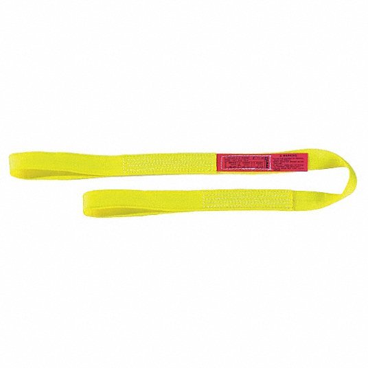 Lift - All EE1801NFX3 Web Sling Type 3, Nylon, 3 ft Sling Lg, 8 1/2 in Eye Lg, 1 Plies - KVM Tools Inc.KV38T755