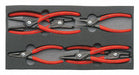 Knipex 00 20 01 V02 Retaining Ring Plier Set, 6 Piece