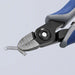 Knipex 79 12 125 Diagonal Cutting Plier Uninsulated, Std, Oval, 5 in Overall Lg, 3/8 in Jaw Lg, 1/2 in Jaw Wd - KVM Tools Inc.KV38UT91