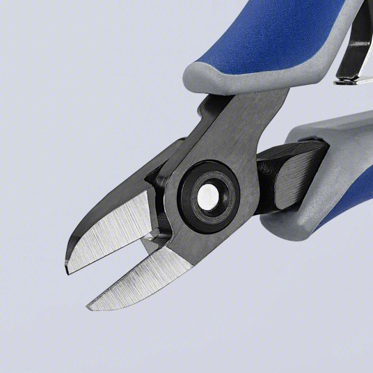Knipex 79 12 125 Diagonal Cutting Plier Uninsulated, Std, Oval, 5 in Overall Lg, 3/8 in Jaw Lg, 1/2 in Jaw Wd - KVM Tools Inc.KV38UT91