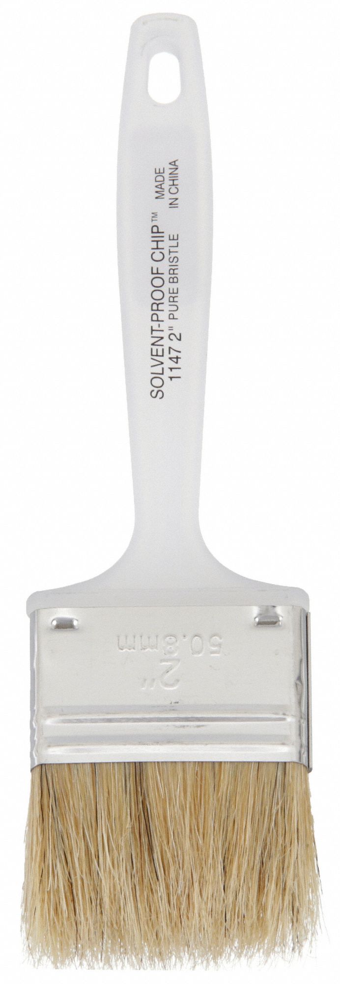 Wooster W1147-2 Paint Brush, Chip Brush, 2 in, Natural, China Hair