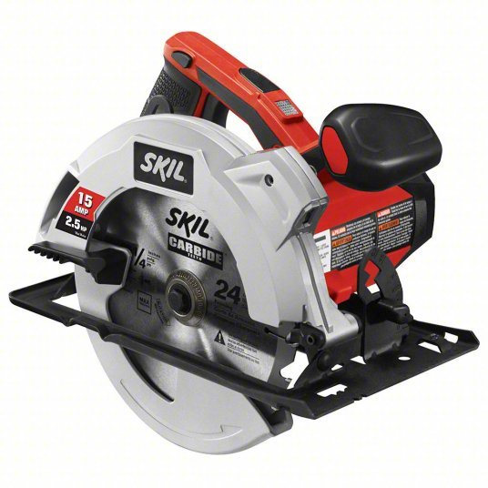 SKIL 5280 - 01 Circular Saw 7 1/4 in Blade Dia., 15 A Current, Right, 1 15/16 in Max. Cutting Dp @ 0 Deg. - KVM Tools Inc.KV38ZD51