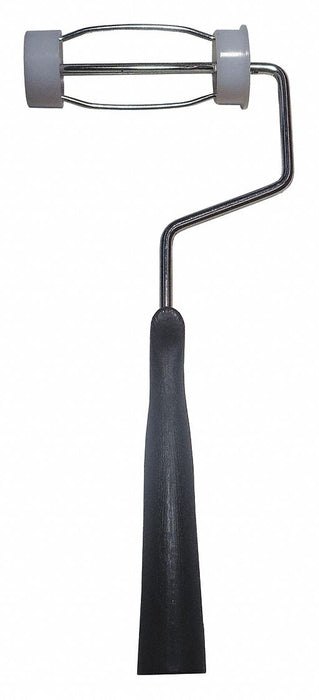 Michigan Brush R34001 Mini Paint Roller Frame, 4 in, Cage, Steel with End Caps