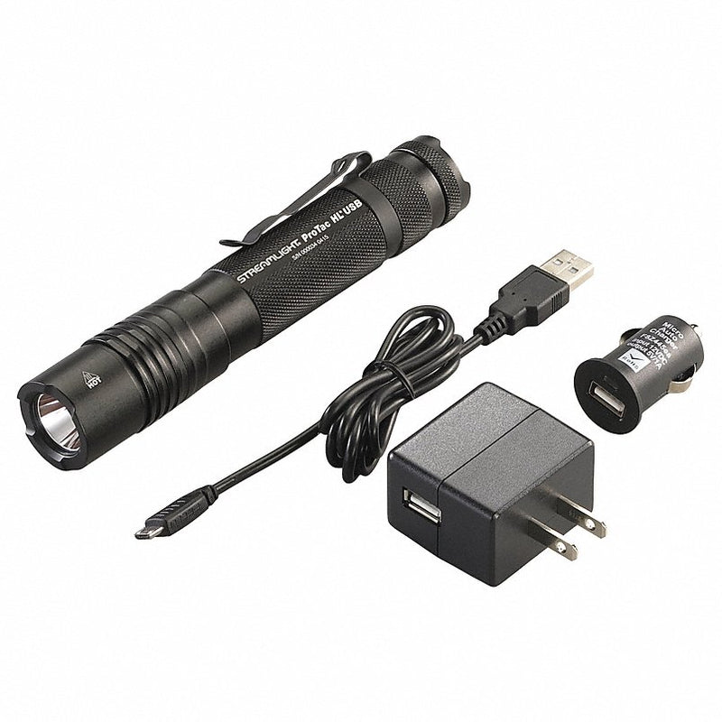 Streamlight 88054 Black Rechargeable Led Industrial Handheld Flashlight, 1,000 lm