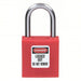 Brady 143150 Lockout Padlock Keyed Different, Nylon, Aluminum, Std, Red, 1 Pack Size, Plastic - KVM Tools Inc.KV39N179