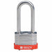 Brady 118978 Keyed Padlock Keyed Alike, Steel, Std Body Body Size, Hardened Steel, Extended, Red - KVM Tools Inc.KV39N329