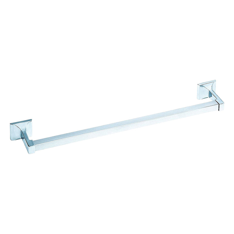 Bradley 927-240000 Towel Bar, 24 in, Wall Mount, Zinc, Chrome-Plated, ADA Compliant