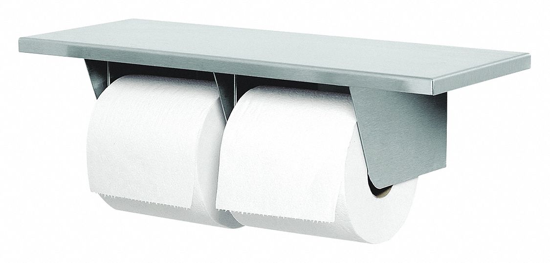 Bradley 5263-000000 Bx-Toilet Tissue Disp W/Shelf