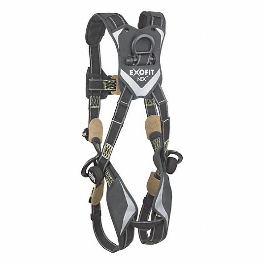 3M DBI - Sala 1113332 Full Body Harness Vest, Quick - Connect / Quick - Connect Buckles, L, 420 lb Capacity - KVM Tools Inc.KV39Z978