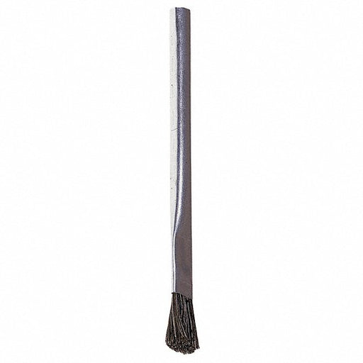 KVM Tools KV1VAH8 Flux Brush Black/Silver, Horsehair Bristle Material, 24 PK