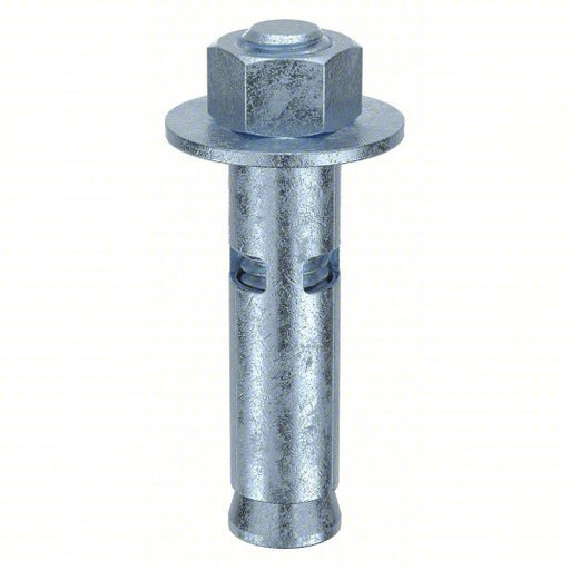 Red Head HN-1222 Sleeve Anchor 2 1/4 in Overall Lg, 1/2 in Dia, 3/8"-16 Thread Size, Steel, Hex, 25 PK - KVM Tools Inc.KV3A476