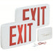Lithonia LQM S W 3 R 120/277 M6 Exit Sign LED, White, Red, 1 Faces, Ceiling, Not Battery Powered, Without Battery Backup - KVM Tools Inc.KV3BA31