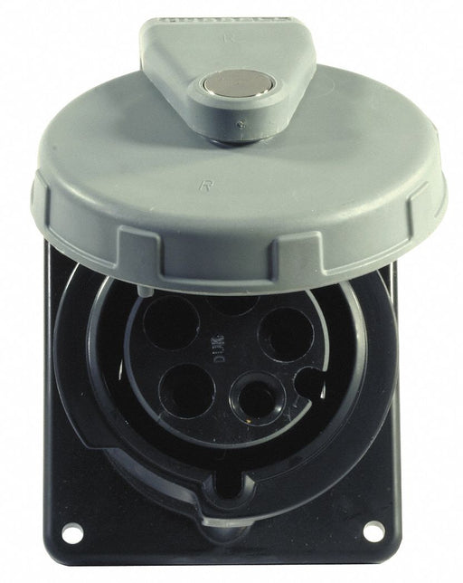 Hubbell HBL530R5W Pin and Sleeve Receptacle 30 A