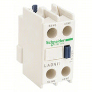 Schneider LADN11 Auxiliary Contact Block 1NO/1NC, 10 A Max Current (AC), Front Mount - KVM Tools Inc.KV3DB59