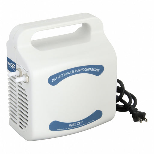 Welch 2511B-01 Piston Air Compressor/Vacuum Pump 0.033 HP