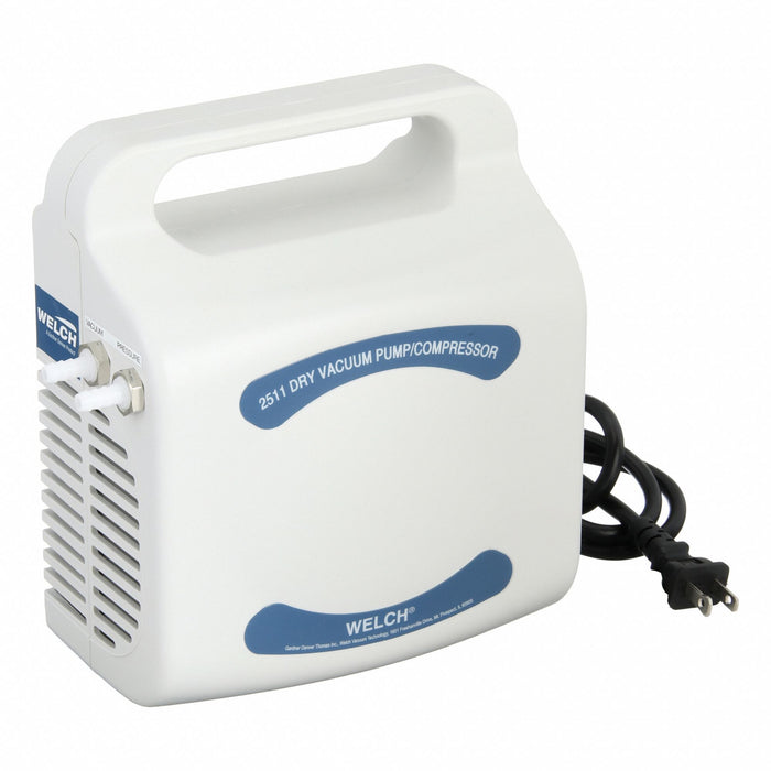 Welch 2511B-01 Piston Air Compressor/Vacuum Pump 0.033 HP