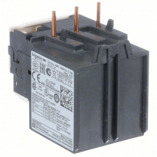 Schneider LRD08 Overload Relay Thermal Protection, 3 Poles, 2.5 A – 4 A - KVM Tools Inc.KV3EA44