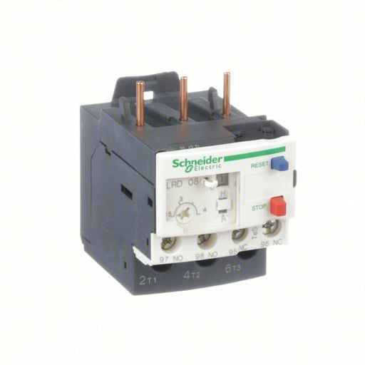 Schneider LRD08 Overload Relay Thermal Protection, 3 Poles, 2.5 A – 4 A - KVM Tools Inc.KV3EA44