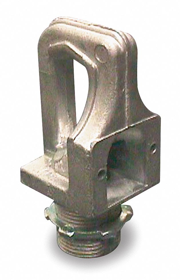Lithonia Lighting LPM HID Fixture Loop (Male) Hook Accessory, 3 in L x 3 in W x 3-1/2 in H